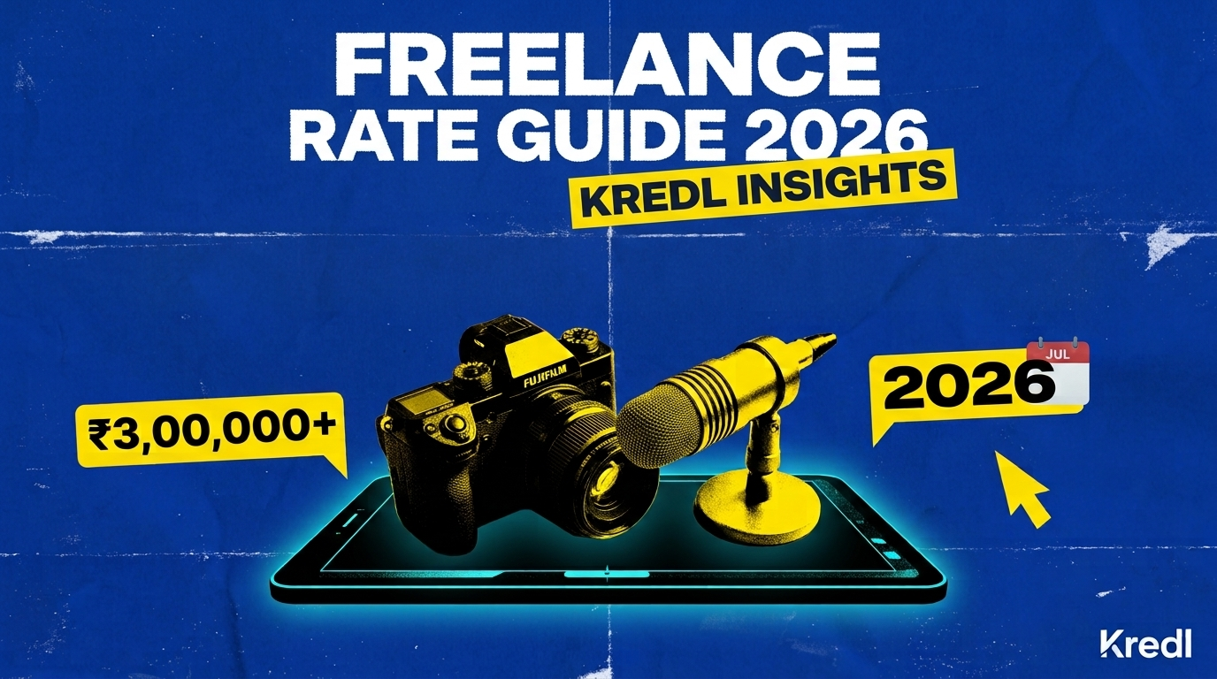 How to Price Your Creative Work in India (Photography, Music, Design Rates 2026)